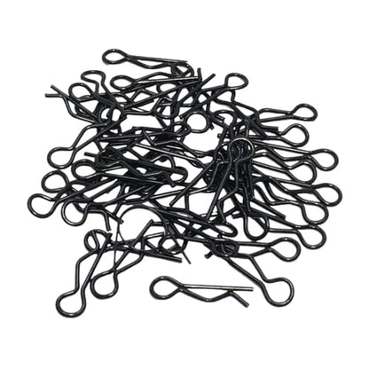 RC Body Clips 200pcs Body Shell Clip Pin RC Car R Buckles Accessories Buggy Truck Replacement for 1/14 1/16 1/18 Scale(Black C) - color: Black C