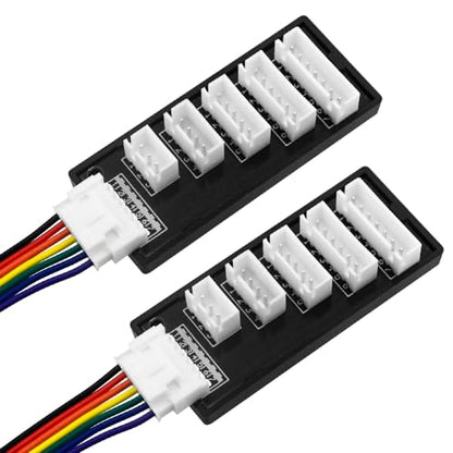 WMYCONGCONG 4 PCS 2-6S Balance Board Battery Charger Extend Expansion Board Adapter Converter for RC Vehicles Lipo Battery Charging