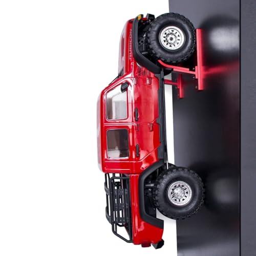 Rc Car Storage Rack Wall Hangers Wheel Mount Display Stand for 1/18 1/16 1/10 1/8 1/5 Crawler Car Model RC Hobby Trucks (Red) - color: Red