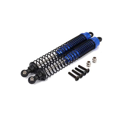 Shock Absorber Damper 130mm Oil Adjustable Alloy Aluminum for RC Car 1/10 Crawler Truck Upgraded Hop-Up Parts ECX VRX HPI HSP Traxxas Losi Axial Tamiya Redcat Himoto Losi(Dark Blue)