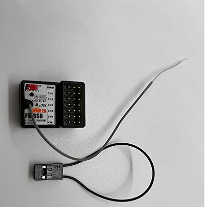 Flysky FS BS6 IPX4 Waterproof 2.4G 6CH Gyro Receiver | For FS-GT5 FS-i6 FS-i6X Transmitter RC Car Boat