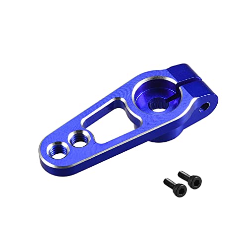 MECCANIXITY 25T Servo Horn Arm Aluminum Alloy Blue for RC Cars Universal Accessories Parts