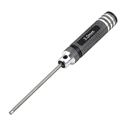 Hex Screwdriver Screw Driver Tool Kit Set for RC Car Helicopter Black(1.5mm 2.0mm 2.5mm 3.0mm) - color: Black