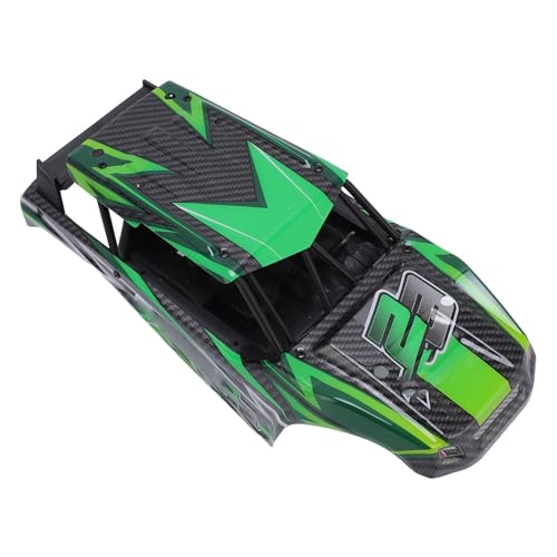 Alomejor 1/18 RC Car Body, Lightweight Attractive PVC Replacement Scale Model Body for RC hobbyists Racing Events Custom Builds - color: Green
