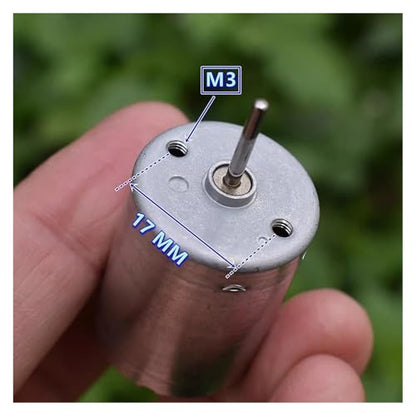 1pcs RF-370CB-15370 Mini 370 Motor DC 12V 18V 24V 11000RPM Micro 24mm Electric for Office Device Pump Car Parts