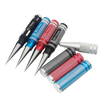 Toddmomy 0-14mm Hole Opener Reamer Drill for Rc Car Shell Made of Steel, Easy to Use and Reduces Wear and Distortion, for DIY and Rc Aircraft Model Repairs