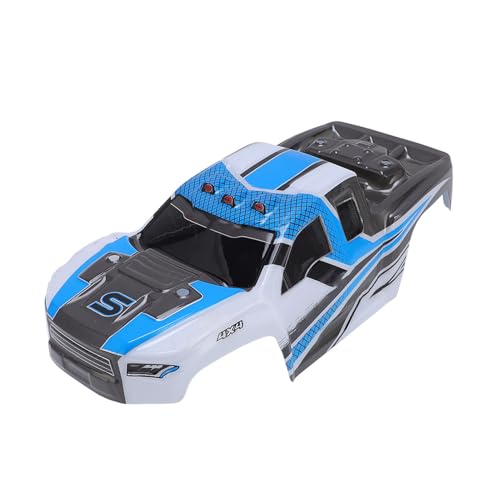 PVC RC Car Body Shell Lightweight Spare Cover with Cool Sporty Look for 1/16 Scale Replacement Parts (Blue) - color: Blue