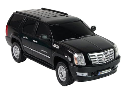 Liberty Imports R/C General Motors Escalade 1:24 Scale Toy Replica Vehicle - Officially Licensed Remote Control SUV with 2.4G Full-Function Technology, Working Lights (Black)