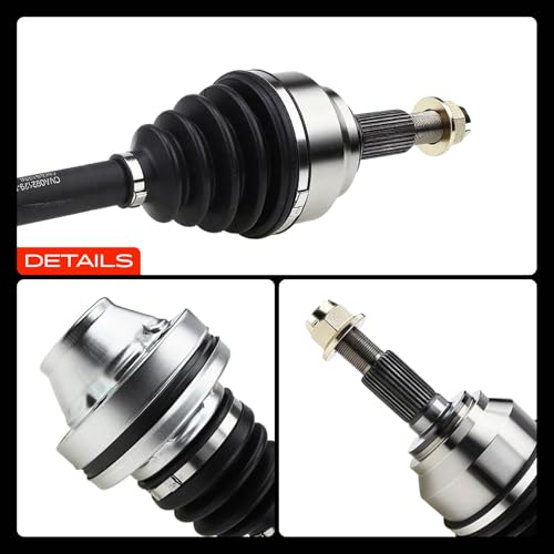A-Premium Front Driver or Passenger Side CV Axle Shaft Assembly | Compatible with Volkswagen Touareg 2004-2010 & Audi Q7 2007-2010 & Porsche Cayenne 2003-2006 2008-2010 - style: Front Driver or Passenger Side