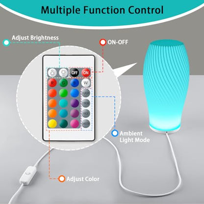 3 Set 3D Printer LED Lamp Kit 001 Remote Contorl with RGB Color, Compatible with Bambu lab H2D/A1/A1mini/P1S/P1P/X1C Makerworld Maker's Supply Hardware kit 5V USB Powered, RGB Color