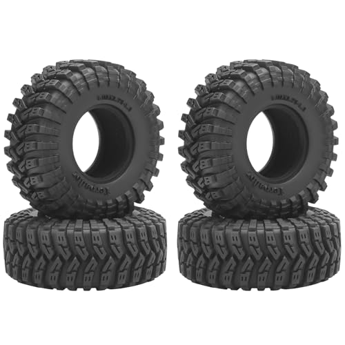 1.3 Crawler Tires, daitoku 70 * 33mm 1.3 RC Tires for 1/18 1/24 SCX24 TRX4M AX24 - style: Style E