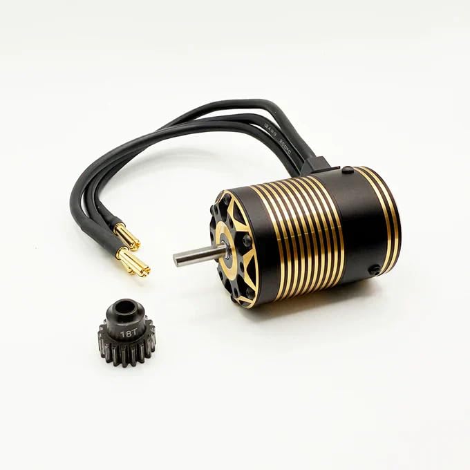 Furitek STORMASTER 4600KV 3650 Sensored Brushless Motor 5mm Shaft Used for 1/16 to 1/10 RC Bashers - Remote Control Car, RC Car 1/10 & 1/16 Scale Upgrade Electronics - style: Motor
