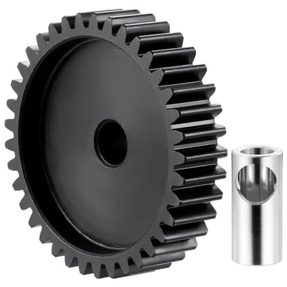 Steel 32P 5mm Pinion Gear 37T Motor Gears for 1/10 1/8 RC Car Parts - size: 37T