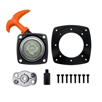 Super Easy Pull Starter for Zenoah Chongyang 23CC 26CC 29CC Rovan 23-30.5CC Engine (Yellow) - color: Orange
