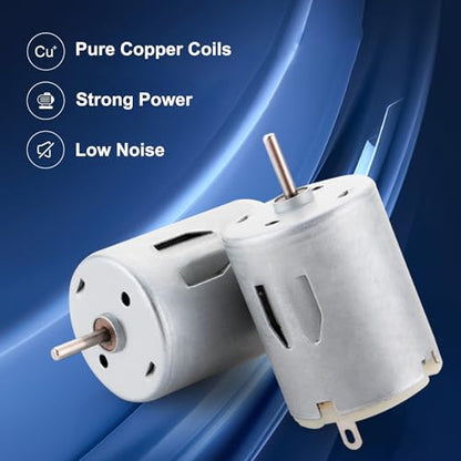 5Pcs DC Motor 3-12V Motor Electric Motor 280 Motor Micro Mini Motor Hobby Motor for RC Car Boat Airplane Toys DIY Hobby Science Project