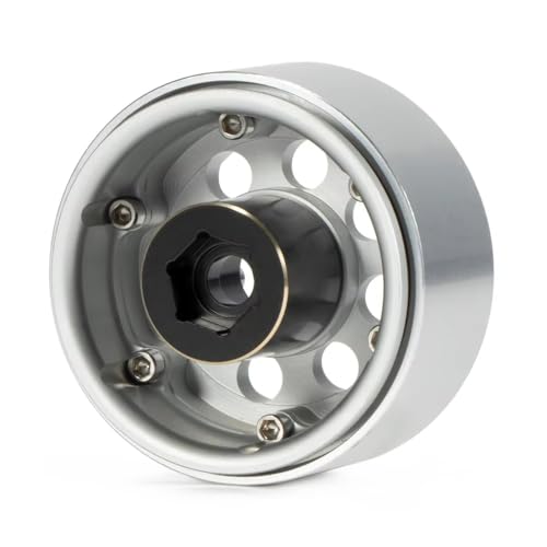 Brass Weights 6mm 9mm 12mm 15mm 22mm Wheel Hex Hub Widen Adapter for 1/10 RC Crawler 1.9 2.2 Wheels Rims SCX10 TRX4 Black (22mm) - size: 22mm