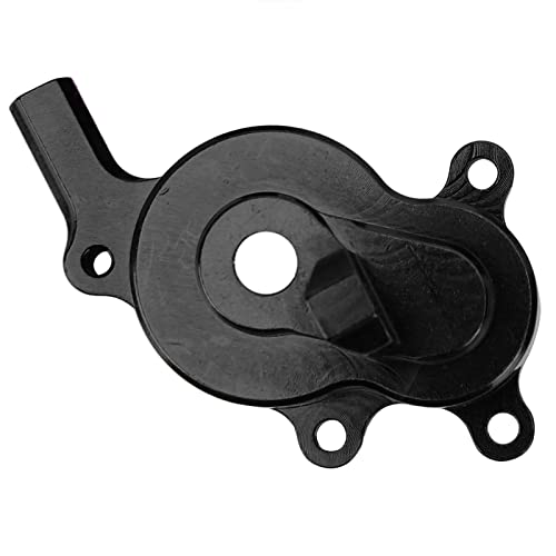 Aluminum Alloy Transmission Case Housing Set, RC Gearbox Housing for GEN8 1/10 RC Car, CNC 6061 - T6 with Hard Anodized Finish and PTFE Coated Gears (Black) - color: Black