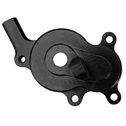 Aluminum Alloy Transmission Case Housing Set, RC Gearbox Housing for GEN8 1/10 RC Car, CNC 6061 - T6 with Hard Anodized Finish and PTFE Coated Gears (Black) - color: Black