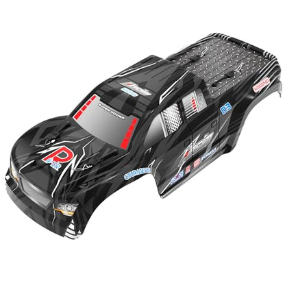 Hosim X06 RC Car Shell HS-X6-CK01/X6-CK03 Accessory Spare Parts for 1:10 X06 RC Car (Black)