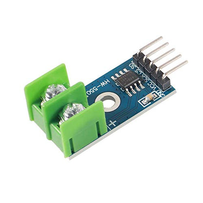 DC 3-5V MAX6675 Module + K Type Thermocouple Temperature Sensor Thermocouple Sensor Set M6 Screw Compatible with Raspberry Pi Arduino (6pcs)