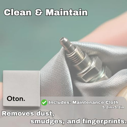 O.S. #6 Glow Plug (Formerly A3) – Hot Heat Range for .10–.60 2-Stroke Nitro Engines – 2-Pack + Cleaning Cloth | Smooth Idle, Break-In Friendly | Genuine O.S. 71605300