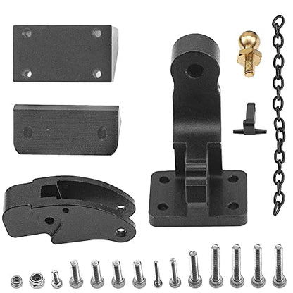 ShareGoo Metal 1/6 RC Hitch Trailer Tow Hook Simulation Tow Shackles Compatible with Axial SCX6 Jeep JLU Wrangler 1/6 RC Crawler Car