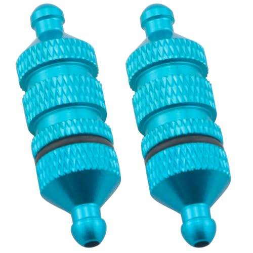 2PCS Blue Metal Fuel Filter HSP Wireless Remote Control Auto Part 1/10 Oil Trucks General Accessories