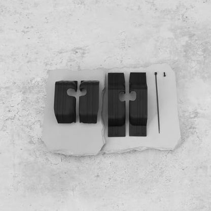 1Set Mud Guard Fender Compatible with HILUX RC Crawler Car HPI Venture 1/18