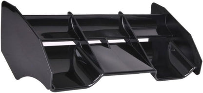 1/8 RC Car Rear Spoiler Tail Wing for 1:8 Scale RC Off Road Truck Buggy Racing Car (Black) - color: Black
