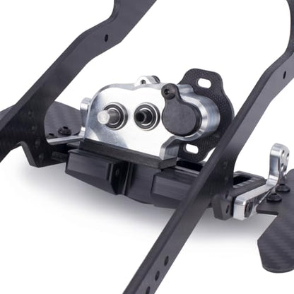 Ultralight Tiny Gearbox 36T 48P RC Portal Transmission with Slipper Pad CNC for 1/10 RC Crawler LCG Chassis Capra SCX10 Hop-ups