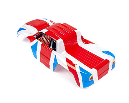 SummitLink Custom Body UK Royal Union Flag Style Compatible for 1/10 Scale RC Car or Truck (Truck not Included) ST-UK-01