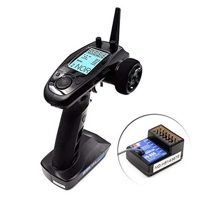 Flysky FS-GT5 6CH RC Transmitter with FS-BS6 Receiver 2.4Ghz AFHDS 2A Protocol gyro Radio for RC Car Boat