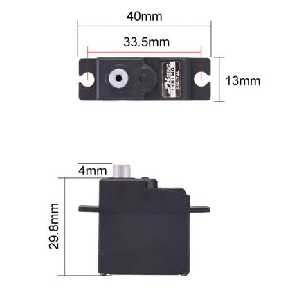 JX Servo PDI-1181MG 18g 3.5KG Digital Servo Metal Gear for WLtoys 144001 WPL RC Car B1/16 B24 C14 C24 Helicopter Airplane (1pcs PDI-1181MG)