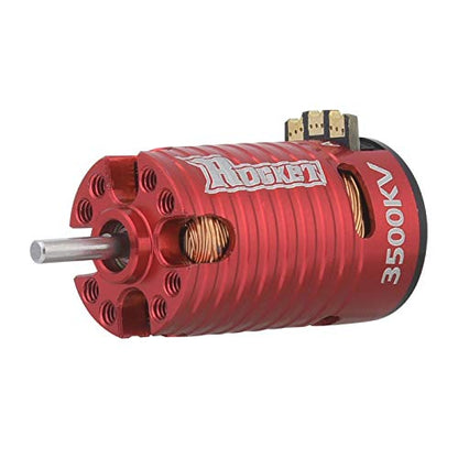 RC Brushless Motor, Rocket Mini-Z 3500KV 2Poles Brushless Motor for 1/24 1/28 RC Model Car
