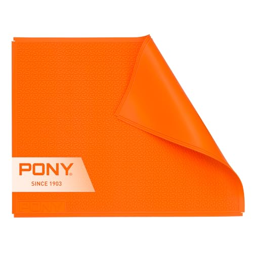 PONY Silicone Mat 28" x 23", Heavy Duty Non-Stick Heat Resistant Pad | Anti-Slip Work Mat for Resin, Epoxy, DIY Crafts, Woodworking, Garage & Workshop. Easy to Clean and Reusable.