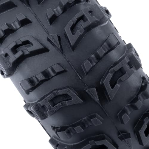 1.3" RC Crawler Tires with Foam Insert for 1/18 TRX4M 1/24 SCX24 | 1/18 1/24 Soft Rubber Mud Grappler Wheels Tyres OD 70mm/2.76inch 1.3" All Terrain TiresRC Crawler Car Upgrade (Black A) - color: Black a
