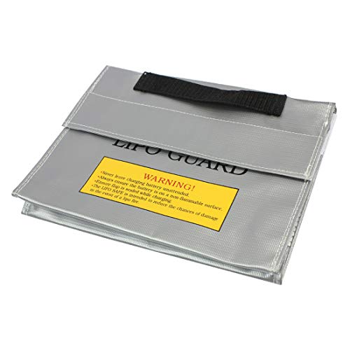 Fireproof RC LiPo Battery Portable Explosion-Proof Safety Bag Safe Guard Charge Sack (235x65x180mm)