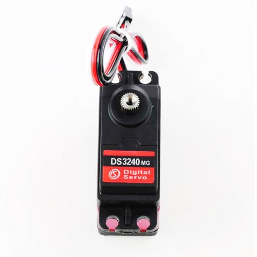 40KG Digital Servo High Speed Servo Motor 45 kg/cm Full Metal Gear Servo DS3240 for 1/8 1/10 1/12 Scale RC Boats and Cars (Control Angle 270°, Pack of 2) - style: 2PCS 40KG DS3240 - 270°