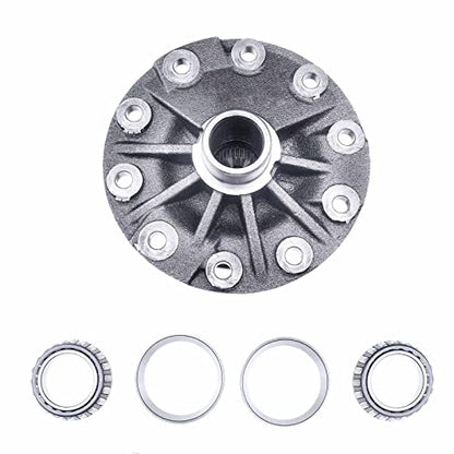 A-Premium Differential Case Kit Assembly with Bearing Fit for Chevy and GMC 8.5" 8.6" 10 bolt 30 spline & 2.73-5.13 Ratios - Silverado 1500, Tahoe, Suburban, Avalanche, Sierra, Yukon, Escalade