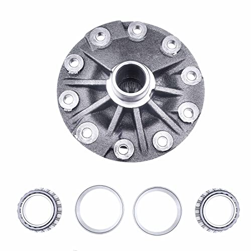 A-Premium Differential Case Kit Assembly with Bearing | Compatible with Chevy and GMC 8.5" 8.6" 10 bolt 30 spline & 2.73-5.13 Ratios - Silverado 1500, Tahoe, Suburban, Sierra, Yukon