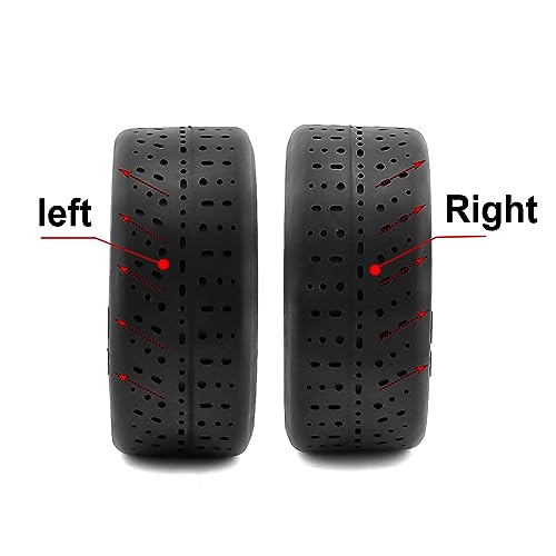 1/7th RC Car Wheel Rims Tires Upgrades for 1/7th RC Car Arrma Limitless F1，4PCS