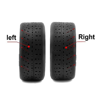 1/7th RC Car Wheel Rims Tires Upgrades for 1/7th RC Car Arrma Limitless F1，4PCS
