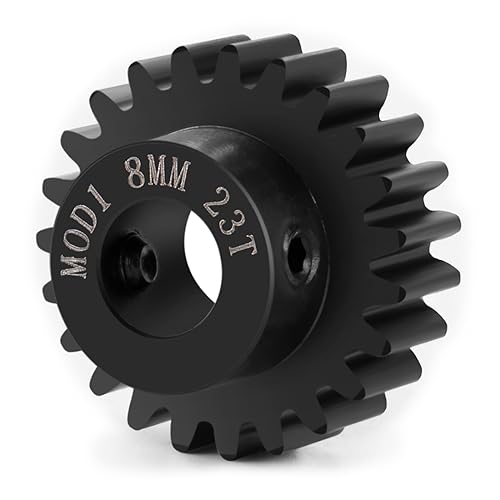M1 Steel Motor Gears Pinion 8MM 23T for Tra-xxas 1/5 X-MAXX RC Car - style: 23T