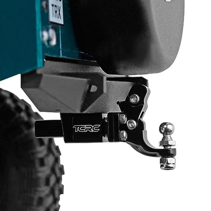 Metal RC Bumper Trailer Hitch Tow Hook Receiver kit for TRX4M Defender Bronco 1/18 RC Crawler Upgrades
