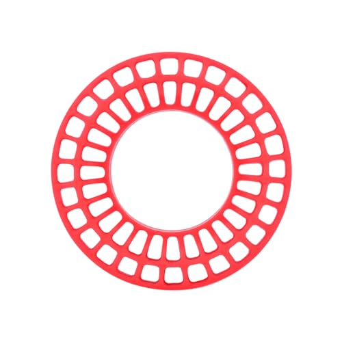 1.0 tire inserts, silicone inserts 1.0 Silicone Rubber Tire Inserts for RC TRX4M SCX24 Fcx24 Ax24 1/18 1/24 RC Crawler Wheels Tire Foam Fill Kit for OD 58-63mm (Red) - color: Red