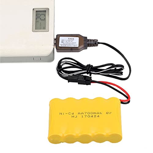 SM-2P Plug 9.6V NiCd NiMH Battery Charger for Toys Robot Car Boat for Tank Remote Control Car USB Charger Nicd Nimh Battery Charger Car Charger Cable 9.6v Household Battery, Positive