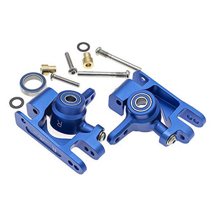 Alloy RC Caster Block&Steering Blocks&Rear Stub Axle Carriers for Traxxas 1/10 4X4 Slash, Stampede, Rustler 4WD -Replaces Part 6837 6832 1952