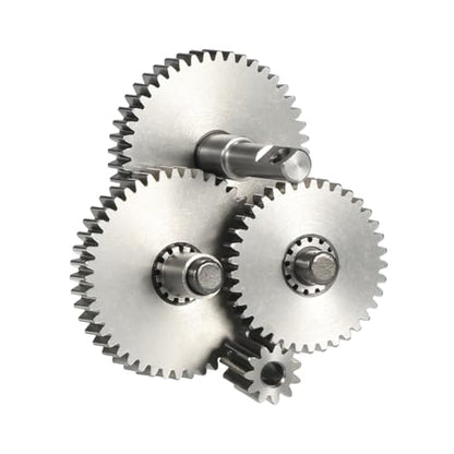 Stainless Steel TRX4M Overdrive Underdrive Transmission Gear Pinion Set for 1/18 RC Crawler Car TRX4-M Upgrade Parts (40.3:1)
