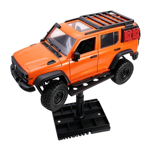 1/12 1/14 1/16 1/18 1/24 RC Car Plastic Repair Work Stand 360° Rotation Multifunctional with Angle Gauge & Magnetic Screw Tray