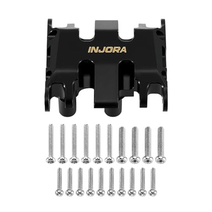 INJORA Black Coating Brass Skid Plate for Axial SCX30 Upgrade